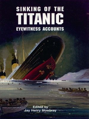 cover image of Sinking of the Titanic